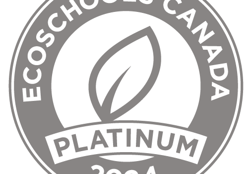 EcoSchools Canada Certification Platinum 2024 logo