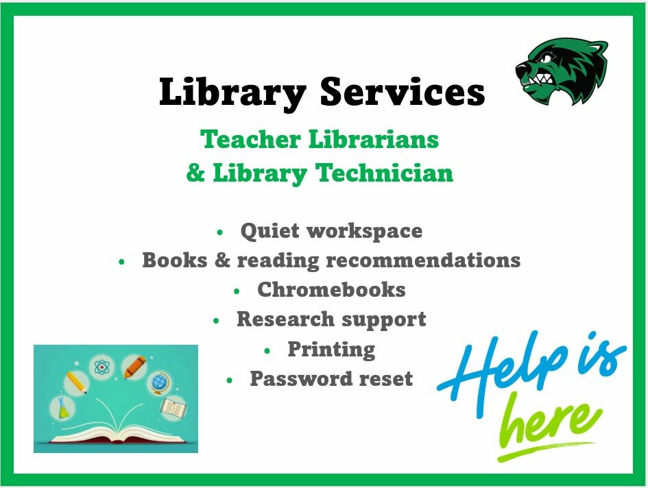 Library Services poster